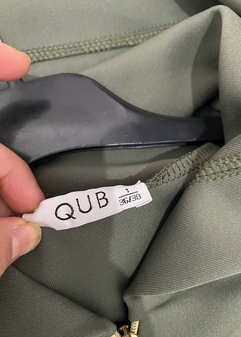 Kadın Kapüşonlu skuba kumaş Kemerli Haki Eşofman Takımı - Görsel 3