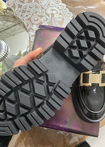 Klasik Tokalı Kadın Loafer Ayakkabı - Görsel 2