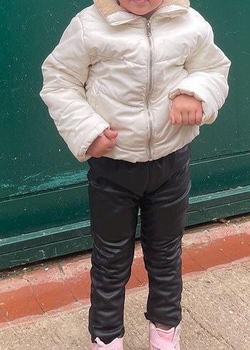 Kürklü Polar Kışlık Mont - Görsel 5