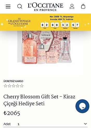 L'Occitane Hediyelik Set