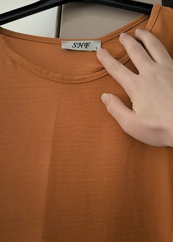 Uzun Kollu Fırfırlı Kadın Tunik - Görsel 2