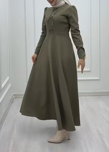 Scuba Fiyonk Detaylı Elbise - Görsel 2