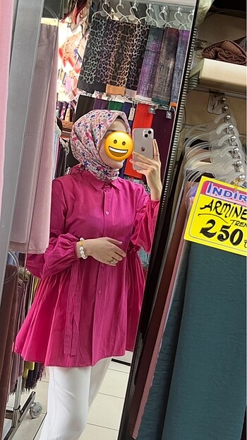 diğer Beden pembe Renk Gömlek