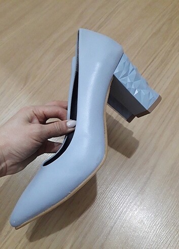 36 Beden mavi Renk Stiletto 