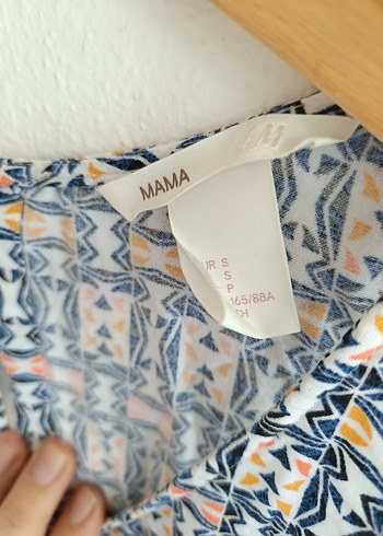 H&M Çok Renkli Hamile Elbisesi - Görsel 3