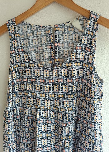 H&M Çok Renkli Hamile Elbisesi - Görsel 2