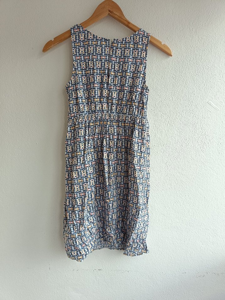 H&M Çok Renkli Hamile Elbisesi - Görsel 5