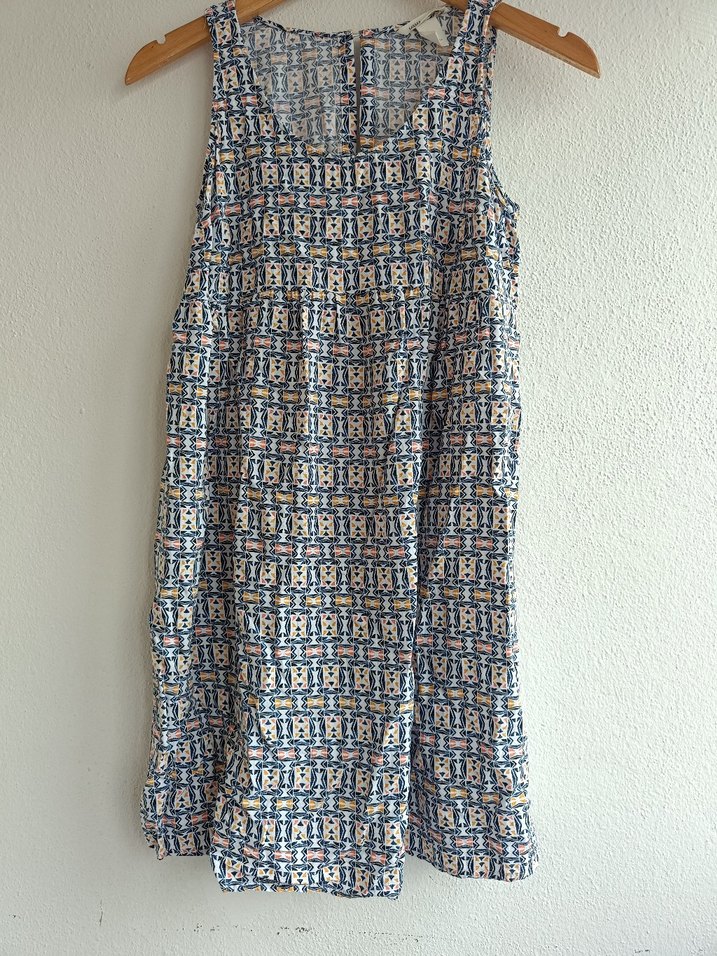 H&M Çok Renkli Hamile Elbisesi - Görsel 4