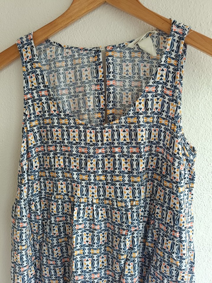 H&M Çok Renkli Hamile Elbisesi - Görsel 2