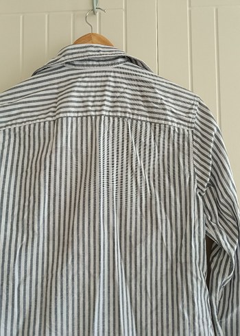 Lcw Çizgili Keten Erkek Gömlek - Görsel 4