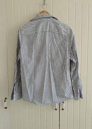 Lcw Çizgili Keten Erkek Gömlek - Görsel 3