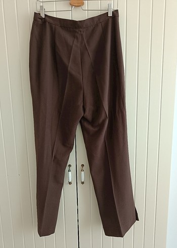 Kadın Kahverengi Pantolon Ceket Takım - Görsel 10