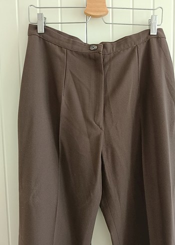 Kadın Kahverengi Pantolon Ceket Takım - Görsel 7