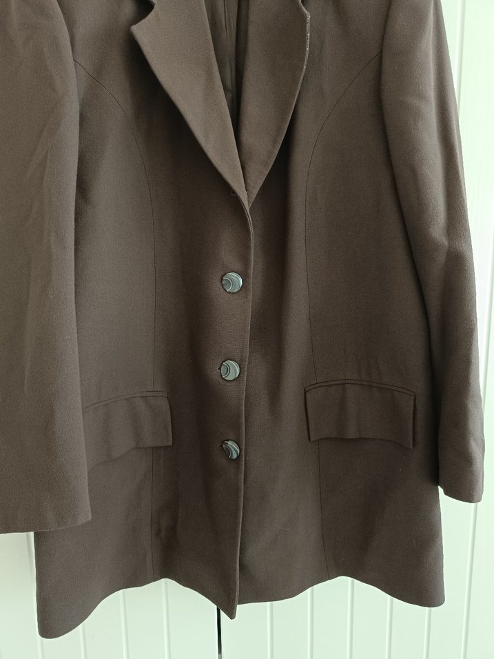 Kadın Kahverengi Pantolon Ceket Takım - Görsel 5