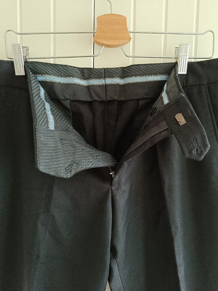 Karaca Siyah Kumaş Erkek Pantolon - Görsel 3