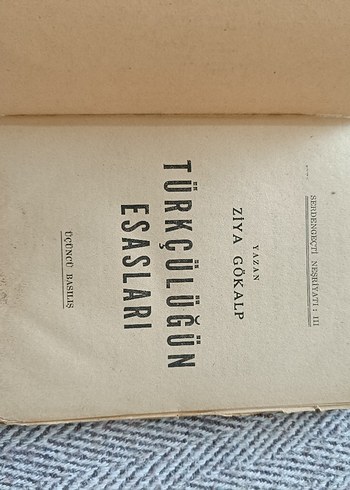 Ziya Gökalp - Türkçülüğün Esasları Kitabı - Görsel 3