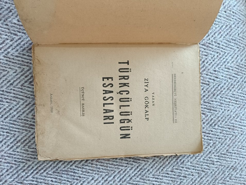 Ziya Gökalp - Türkçülüğün Esasları Kitabı - Görsel 3