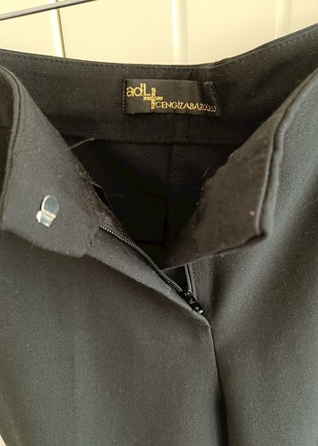 ADL Siyah Kadın Kumaş Pantolon - Görsel 6