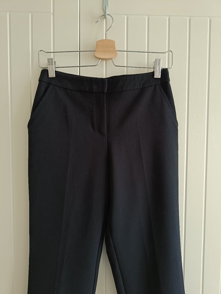 ADL Siyah Kadın Kumaş Pantolon - Görsel 2