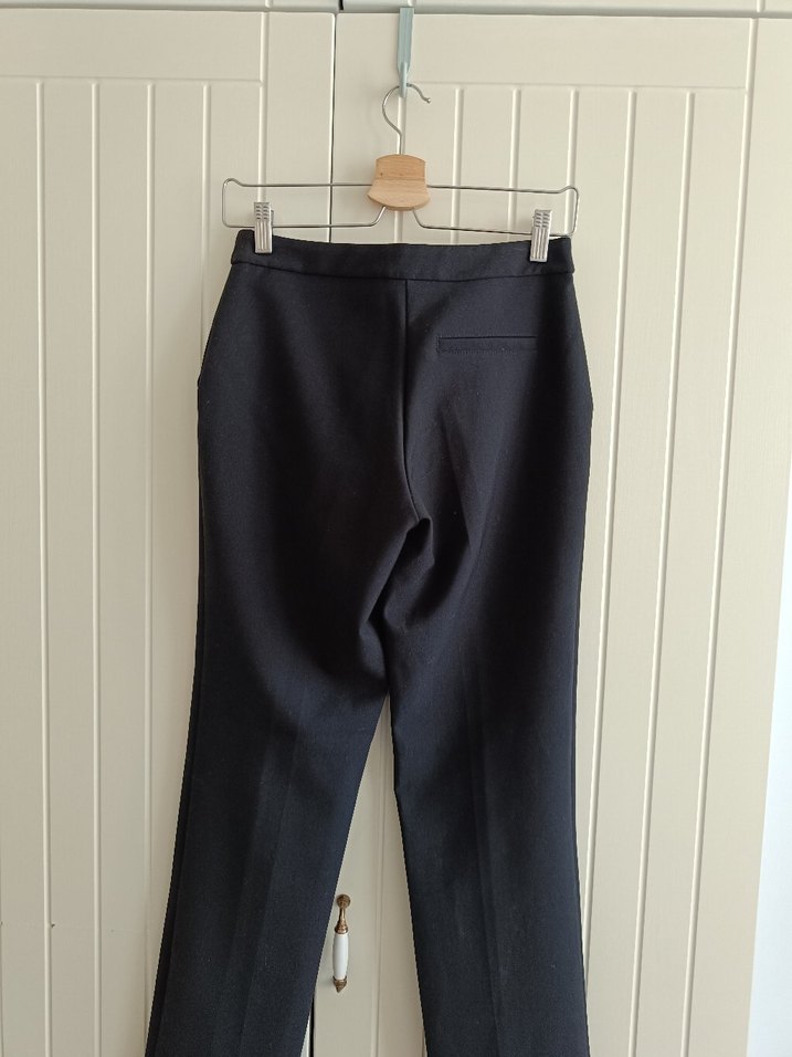 ADL Siyah Kadın Kumaş Pantolon - Görsel 4