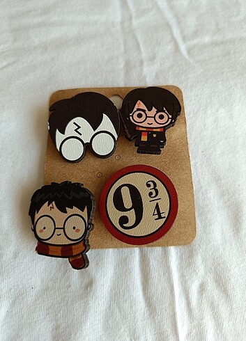 Harry Potter Ahşap Rozet 