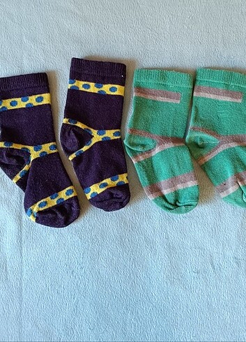 Hayvan Desenli Çocuk Çorap  - Görsel 3