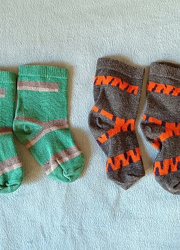 Hayvan Desenli Çocuk Çorap  - Görsel 4