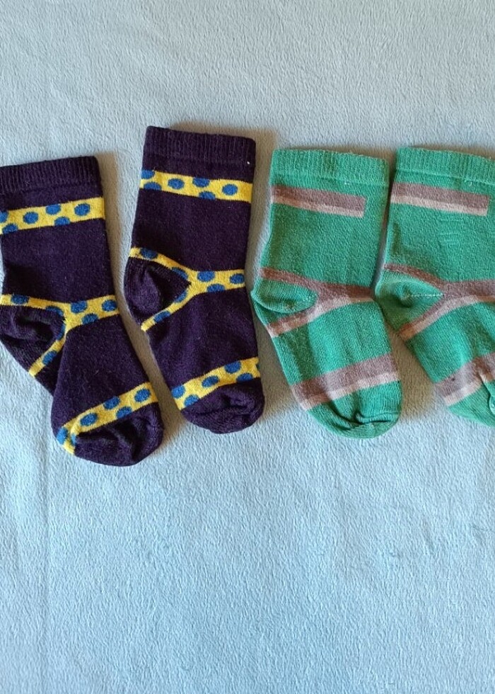 Hayvan Desenli Çocuk Çorap  - Görsel 2