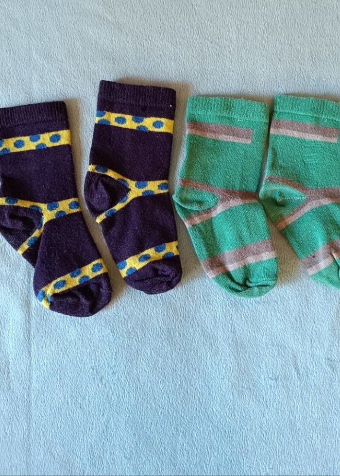 Hayvan Desenli Çocuk Çorap  - Görsel 3