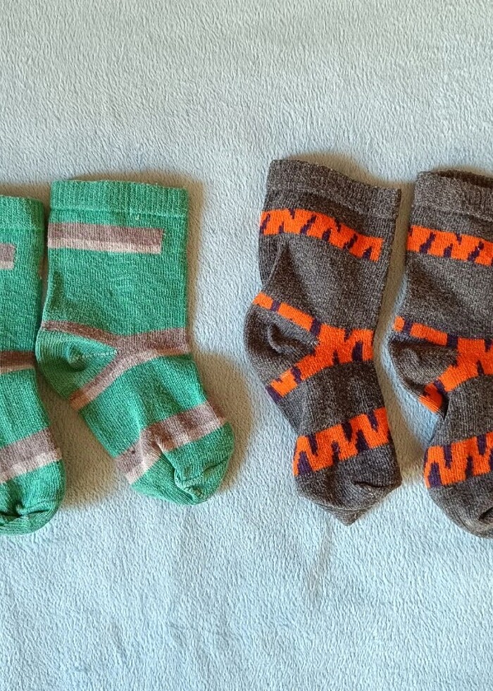 Hayvan Desenli Çocuk Çorap  - Görsel 4