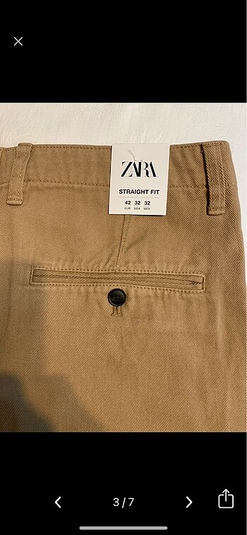 Zara erkek pantolon