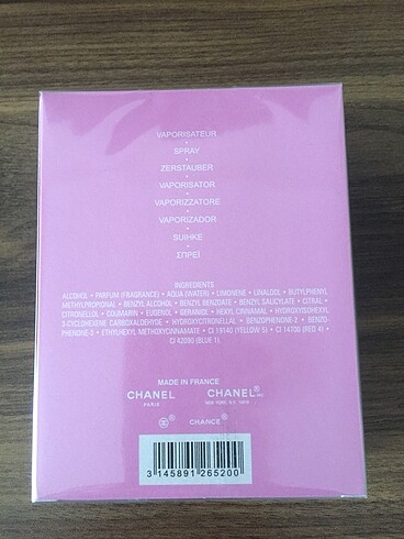 Chanel CHANCE CHANEL EDP BAYAN PARFÜM