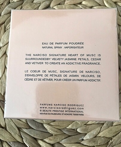 Beden Renk Narciso Rodriguez Poudre Bayan Parfüm