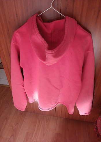 Diğer Kırmızı Fermuarlı Kadın Sweatshirt