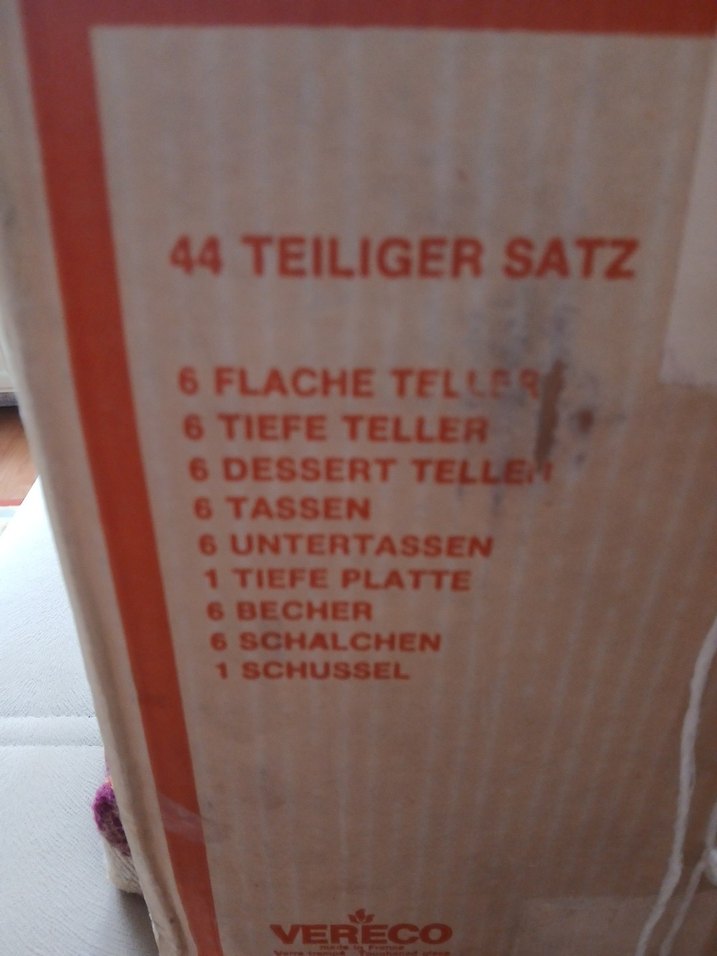 Les Verreries di Giero 44 Parça Turuncu Tabak Seti - Görsel 4