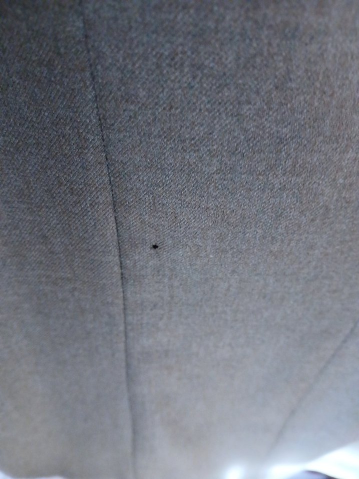 Düğmeli, sümerbank yünlü kumaşından dikilmiş   Kadın Yeleği - Görsel 4