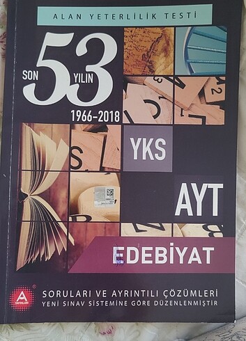 Ayt kitap çıkmış sorular