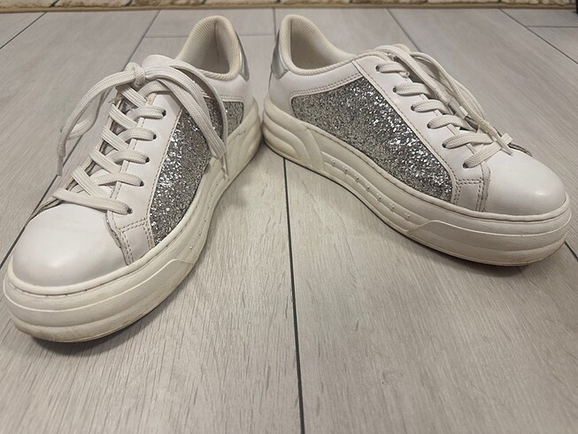 37 Beden beyaz Renk Beyaz sneaker