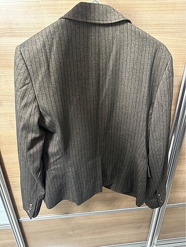 38 Beden kahverengi Renk İpekyol blazer ceket