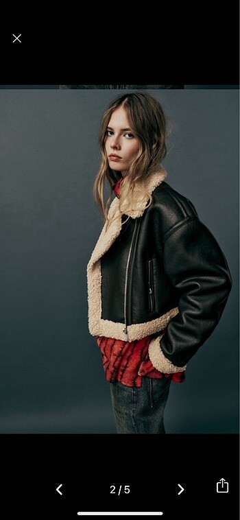 Zara astar detaylı ceket