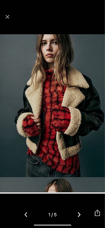 Zara Zara astar detaylı ceket