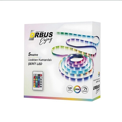 5 metre rgb led şerit