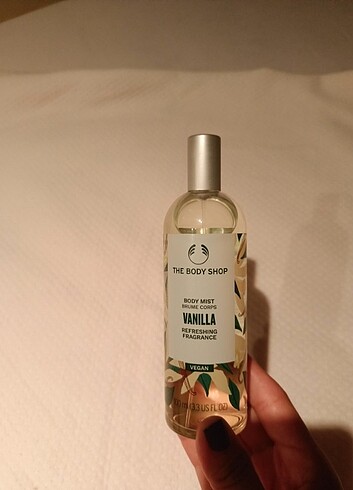 The body shop vanilla vücut spreyi 