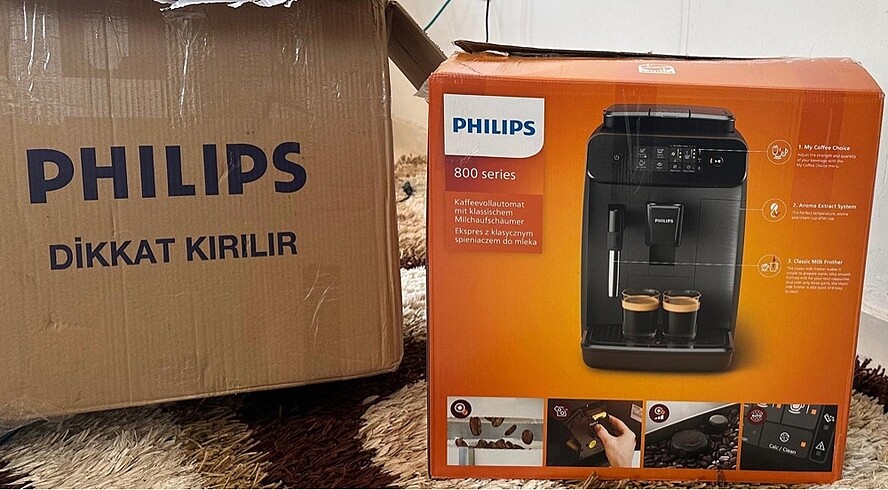 Beden Philips 800 Series EP0820/00 Kahve Makinesi Tam Otomatik Espress