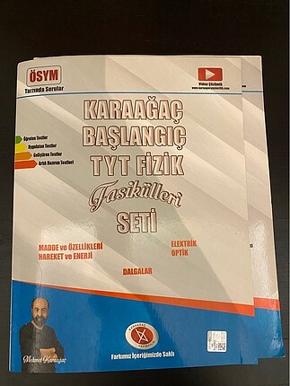 Karaağaç Başlangıç Tyt Fizik Fasikülleri Seti