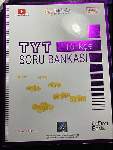 TYT Türkçe ÜçDörtBeş Soru Bankası