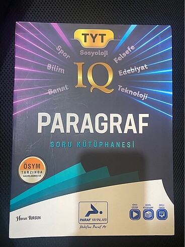 Paraf Yayınları Tyt Paragraf Soru Bankası