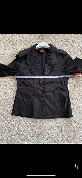 42 Beden siyah Renk Blazer ceket