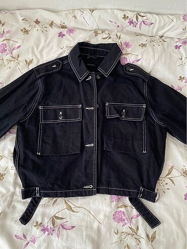 Topshop Marka Siyah Kot Ceket
