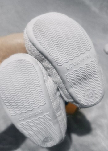 Kız Bebek Beyaz İlk Adım Ayakkabısı - Görsel 5